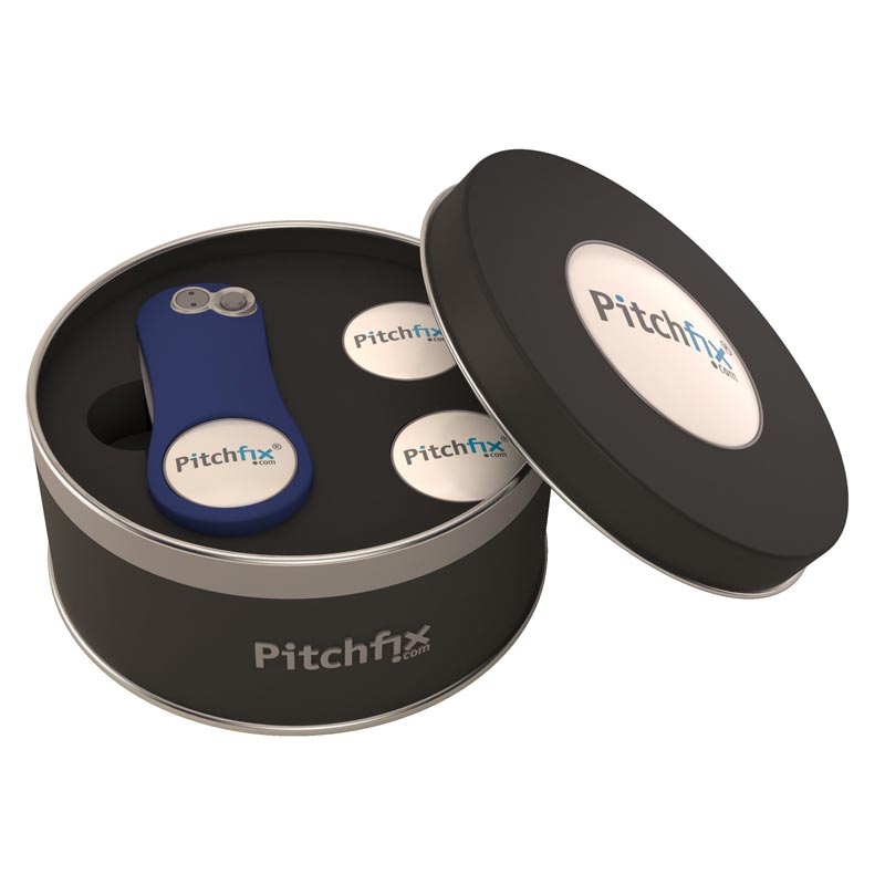 GAPF 586WL-TROMSO Pitchfix طقم هدايا الجولف - ازرق